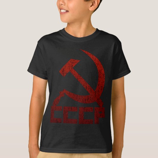 T-shirt CCCP Marteau & Faucille (Devant)