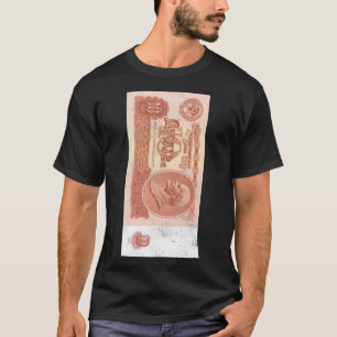 T-shirt CCCP Rouble Lénine URSS URSS URSS