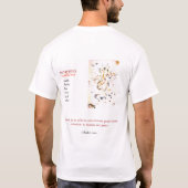 T-shirt Cd de tournesol de smartmix (Dos)