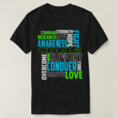 T-shirt CDKL5 Awareness epileptic encephalopathy Related L (Design devant)