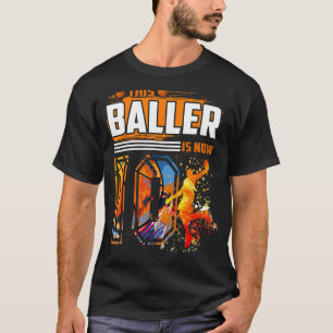 T-shirt Ce Baller est maintenant 10 Cool de basket 10e ann