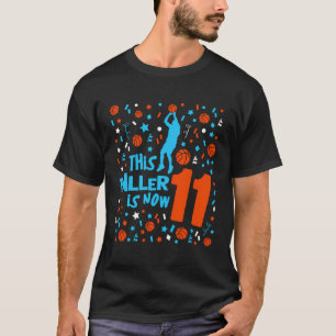 T-shirt Ce Baller Est Maintenant 11 Enfants 11E Anniversai