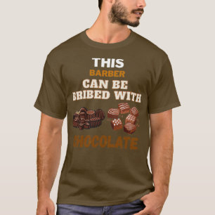T-shirt Ce Barbier Peut Être Bridé Au Chocolat
