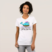 T-shirt Ce bateau m'incitent-il à sembler gros ? (Devant entier)
