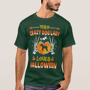 T-shirt Ce Chien fou Lady Standard Schnauzer Aime Hallo