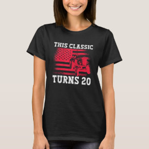 T-shirt Ce Classic tourne 20 20e Anniversaire Tractor Driv