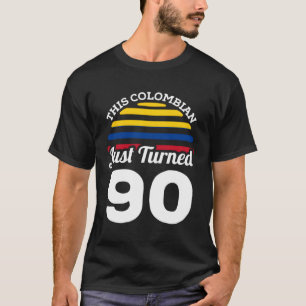 T-shirt Ce Colombien Vient D'Arriver À 90 Colombie 90Ème