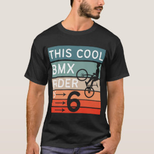 T-shirt Ce Cool BMX Rider est 6 Bicycle Retro BMX