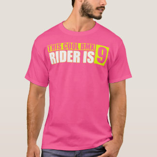 T-shirt Ce Cool Bmx Rider Est 9 Bicycle Bmx Drôle