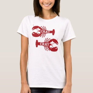 T-shirt Ce crustacé d'écrevisses de Cray Cray
