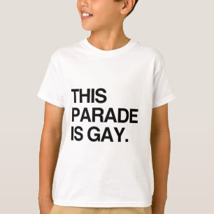 T-shirt Ce défilé est gai
