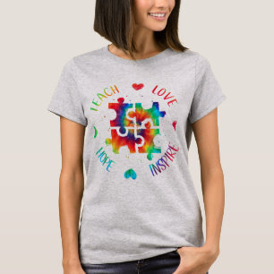T-shirt Ce Design De Sensibilisation sur l'autisme Dispose