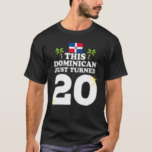 T-shirt Ce Dominicain vient de tourner 20 Dominicano 20e B