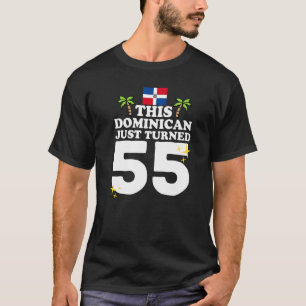 T-shirt Ce Dominicain vient de tourner 55 Dominicano 55e B