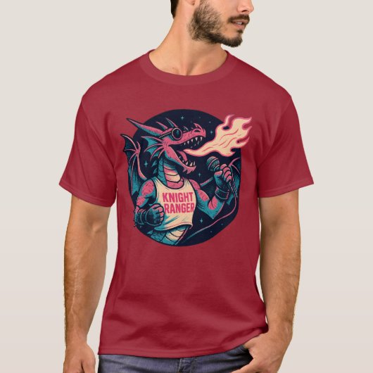 T-shirt Ce dragon crache le feu (Devant)