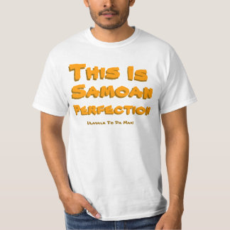 T-shirt Ce, est, Samoan, la perfection, Ulavale vers le DA