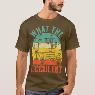 T-shirt Ce Fucculent Cactus Succulents Jardinage Ret