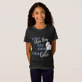 T-Shirt Ce Garçon A Volé Mon Coeur De Baseball M'Appelle G (Devant entier)