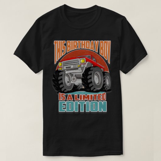T-shirt Ce Garçon D'Anniversaire Est Une Édition Limitée M (Design devant)