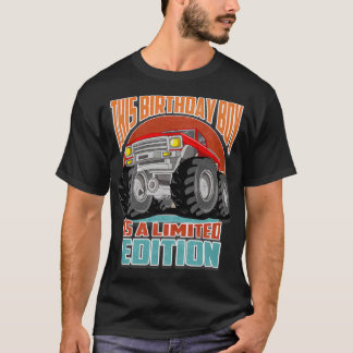 T-shirt Ce Garçon D'Anniversaire Est Une Édition Limitée M