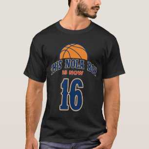 T-shirt Ce Garçon De Nola A Maintenant 16 Ans Boy Bas