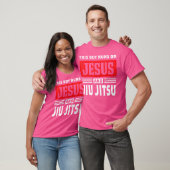 T-shirt Ce Garçon Fonctionne Sur Jésus Et Jiu Jitsu Christ (Unisexe)