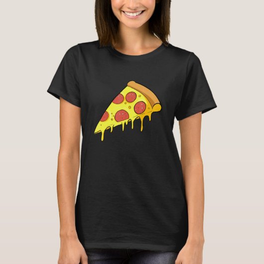 T-shirt Ce Gars Fait La Pizza Pepperoni (Devant)