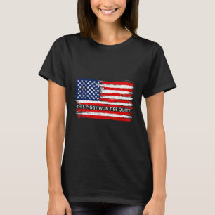T-shirt Ce Ggy Ne Sera Pas Un Drapeau Drôle Silencieux