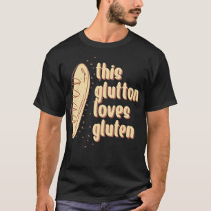 T-shirt Ce Glutton aime le Gluten 4