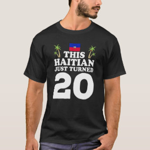 T-shirt Ce haïtien vient de tourner 20 Haïti 20e anniversa