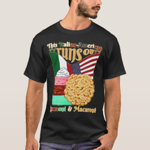 T-shirt Ce Italien Américain tourne à la Spumoni & Macaron