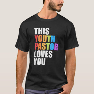 T-shirt Ce Jeune Pasteur Vous Aime Fierté Tee Fière Ally G