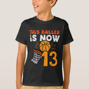 T-shirt Ce Ller a Maintenant 13 Ans Sketll 13e Anniversair