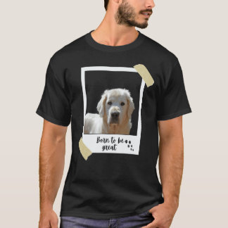 T-shirt Ce magnifique chien Retriever Golden mignon est né