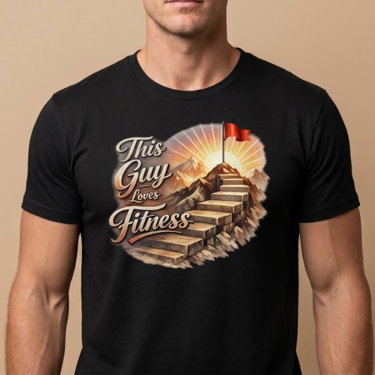 T-shirt Ce Mec Aime La Forme Physique