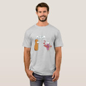 T-shirt Ce n'est pas ce que cela semble être (Devant entier)