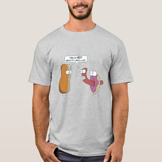 T-shirt Ce n'est pas ce que cela semble être (Devant)
