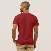 T-shirt Ce n'est pas chemise de Père Noël (Dos entier)