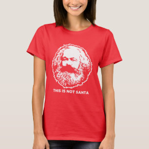 T-shirt Ce n'est pas chemise de Père Noël