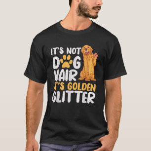 T-shirt Ce n'est pas Cheveux de chien C'est Golden Parties