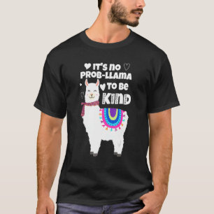 T-shirt Ce n'est pas de la lama de Prob d'être un jour de