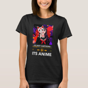 T-shirt Ce n'est pas des caricatures de son Ado d'Anime Ma