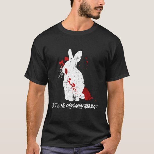 T-shirt Ce N'Est Pas Du Lapin Ordinaire Python Lapin Mort (Devant)