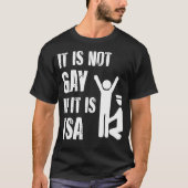 T-shirt Ce N'Est Pas Gay Si C'Est Tsa Funny Security Airli (Devant)