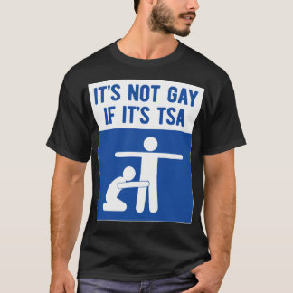 T-shirt ce n'est pas gay si c'est tsa lgbt play american
