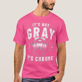 T-shirt Ce N'Est Pas Gris C'Est Barbe Chrome