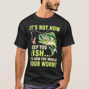 T-shirt Ce n'est pas la profondeur que vous pêchez, c'est