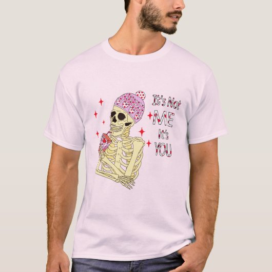 T-shirt Ce n'est pas moi, c'est toi - Drôle Saint-Valentin (Devant)