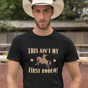 T-shirt Ce n'est pas mon premier rodéo !