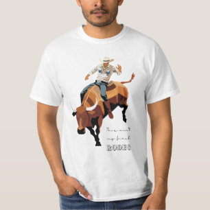 T-shirt Ce n'est pas mon premier RODEO : Bull rider